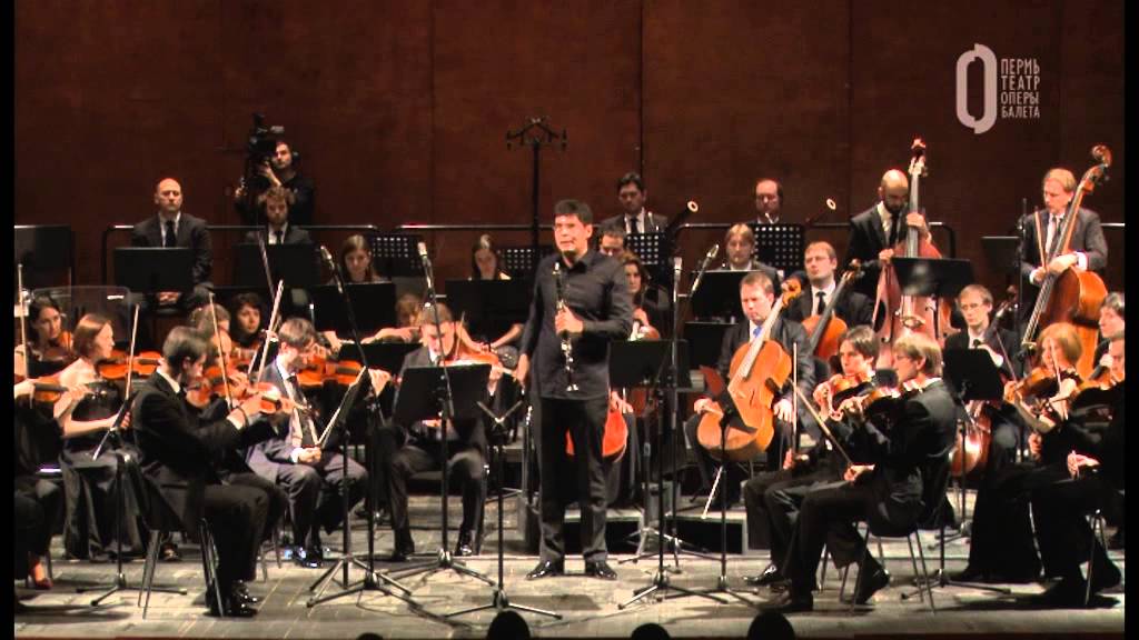 Weber clarinet concerto 1 f-moll. Valentin Uryupin, MusicAeterna