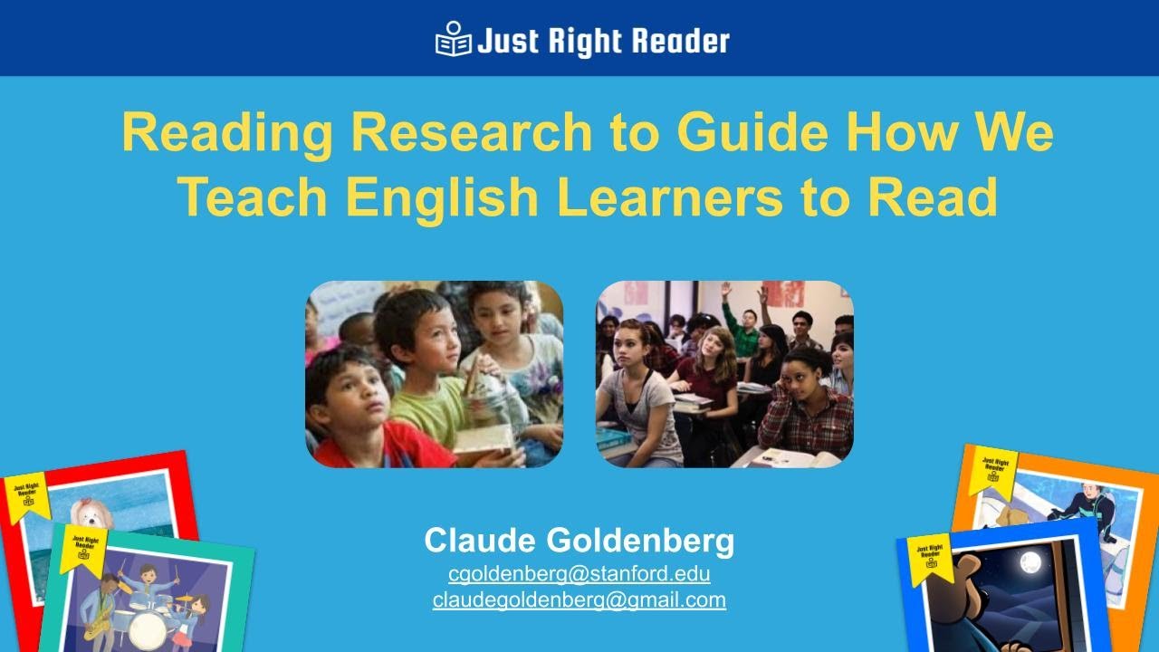 Science of Reading Research: Insight Into Teaching English Learners with Dr. Claude Goldenberg