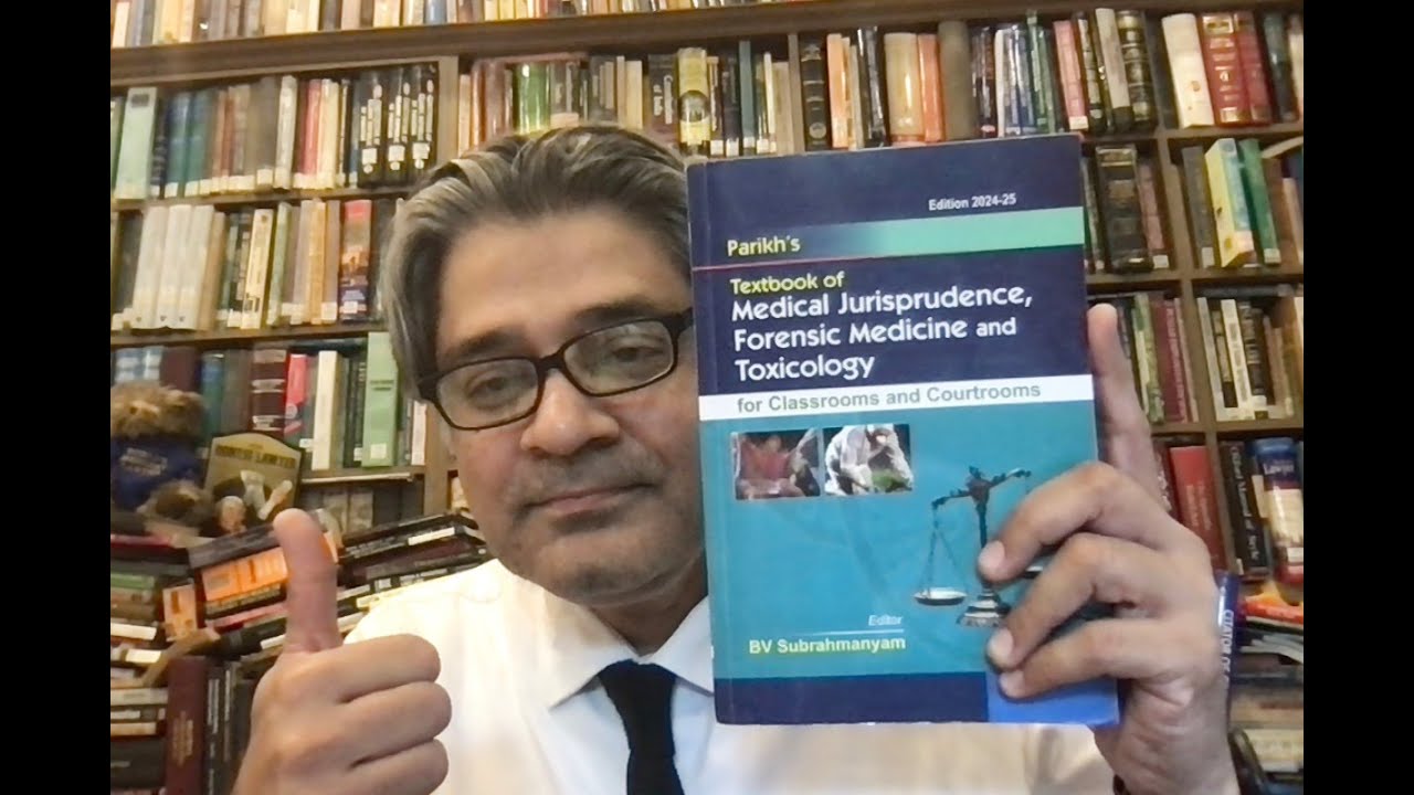 Essential Law Book: Parikh's Textbook of Medical Jurisprudence etc 2024 25 edition