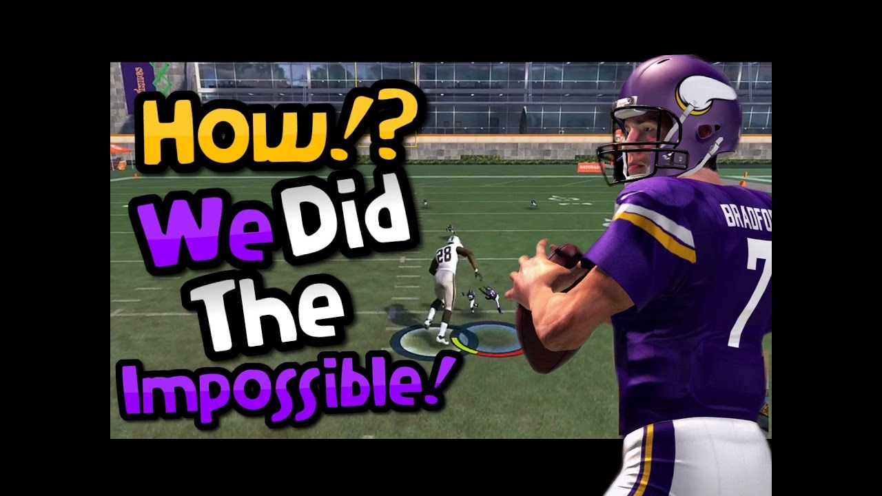 EVERYONE THOUGHT THAT THIS WAS IMPOSSIBLE!! Crazy Madden 17 Gauntlet Gameplay