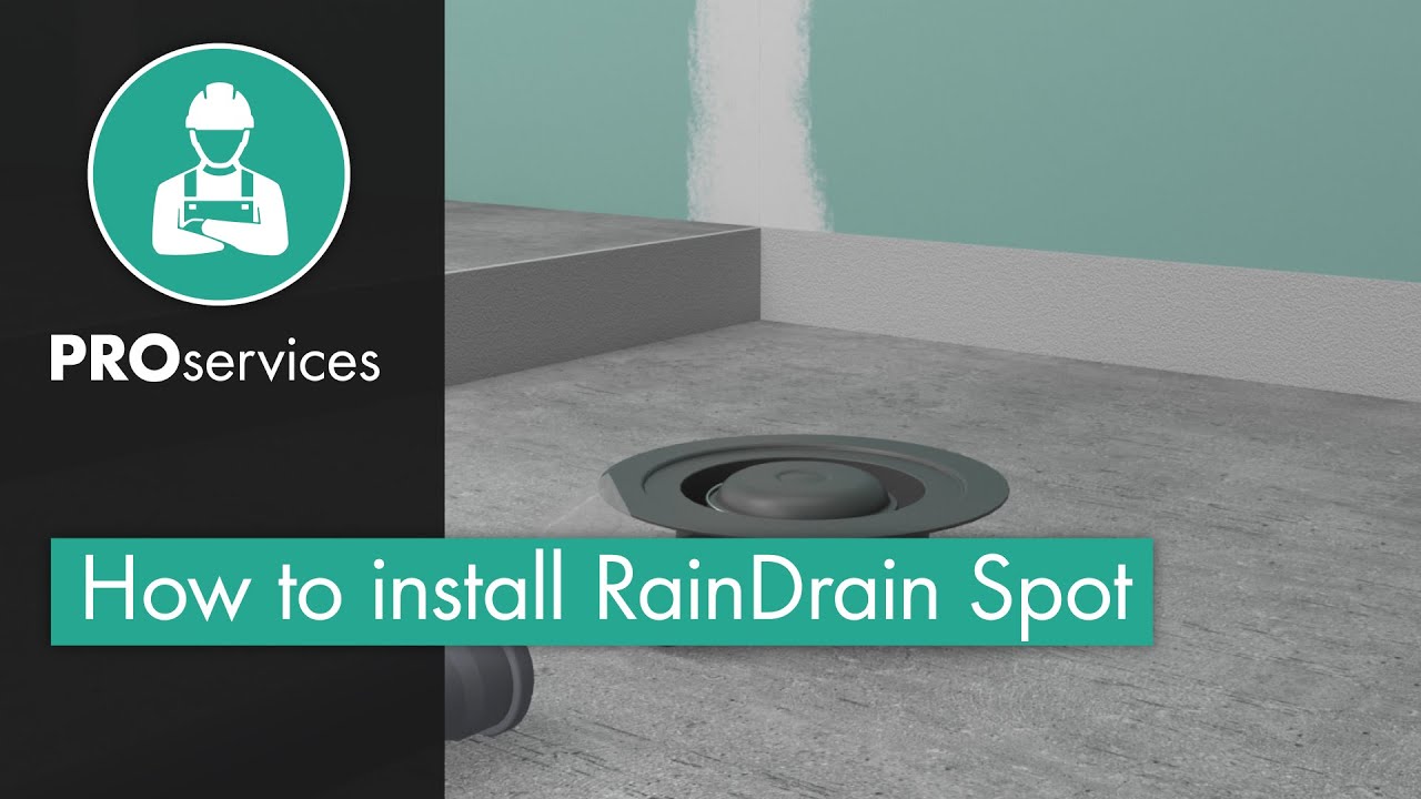 How to install RainDrain Spot