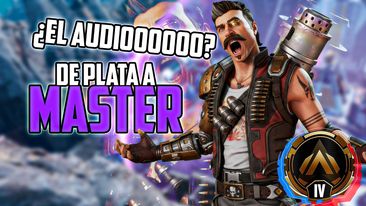 De PLATA A MASTER el AUDIO de APEX LEGENDS jodió esta partida 😡
