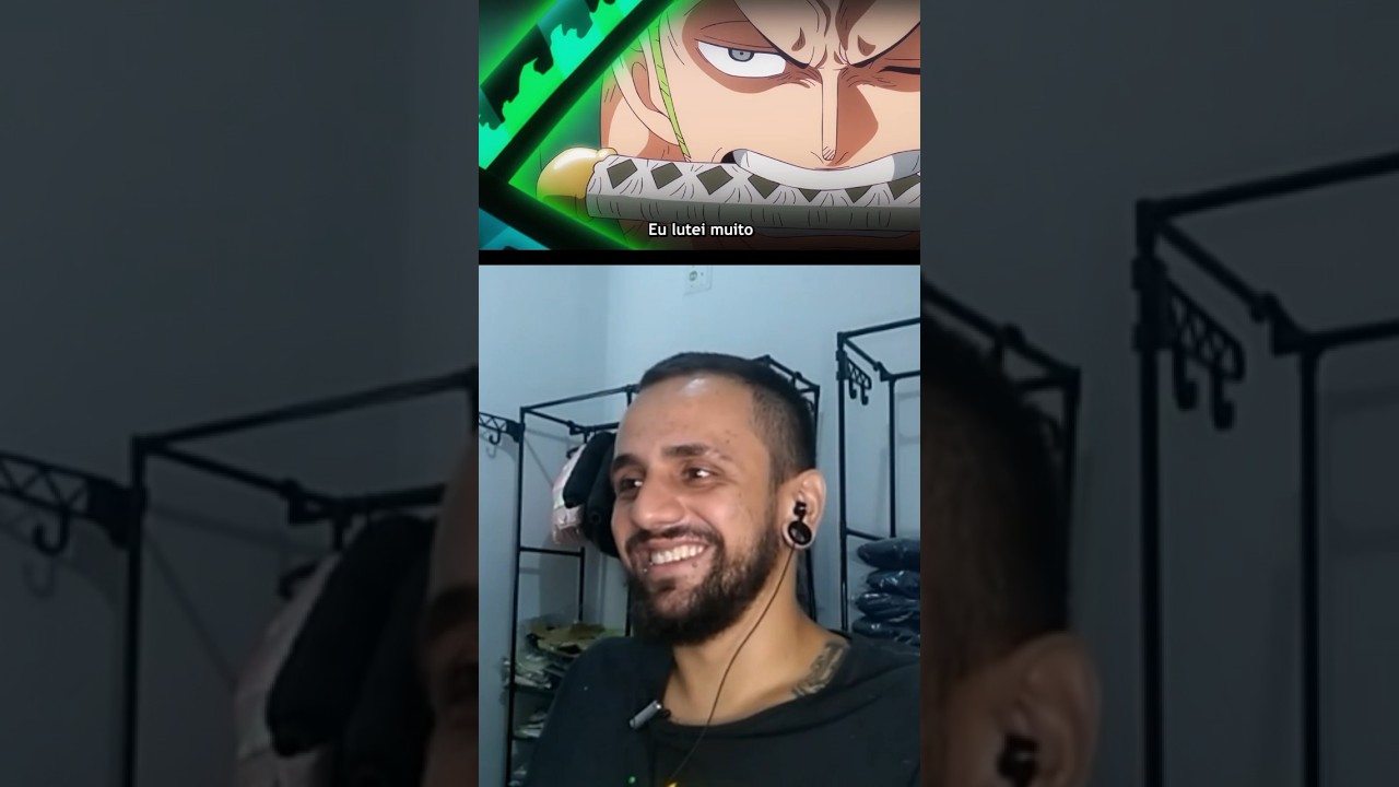 REACT EPISÓDIO 1104 ONE PIECE - ZORO VS KAKU 