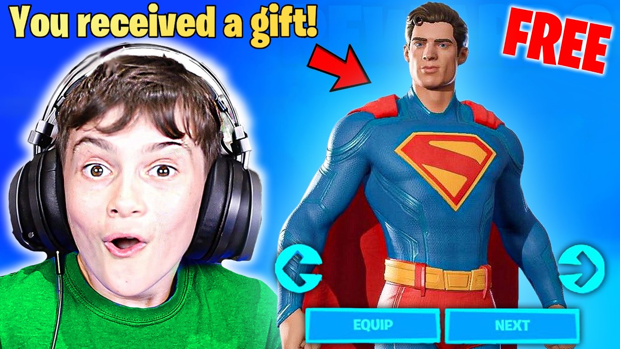 Gifting Little Bro *NEW* Season 3 LEVEL 100 Battle Pass! (FREE)