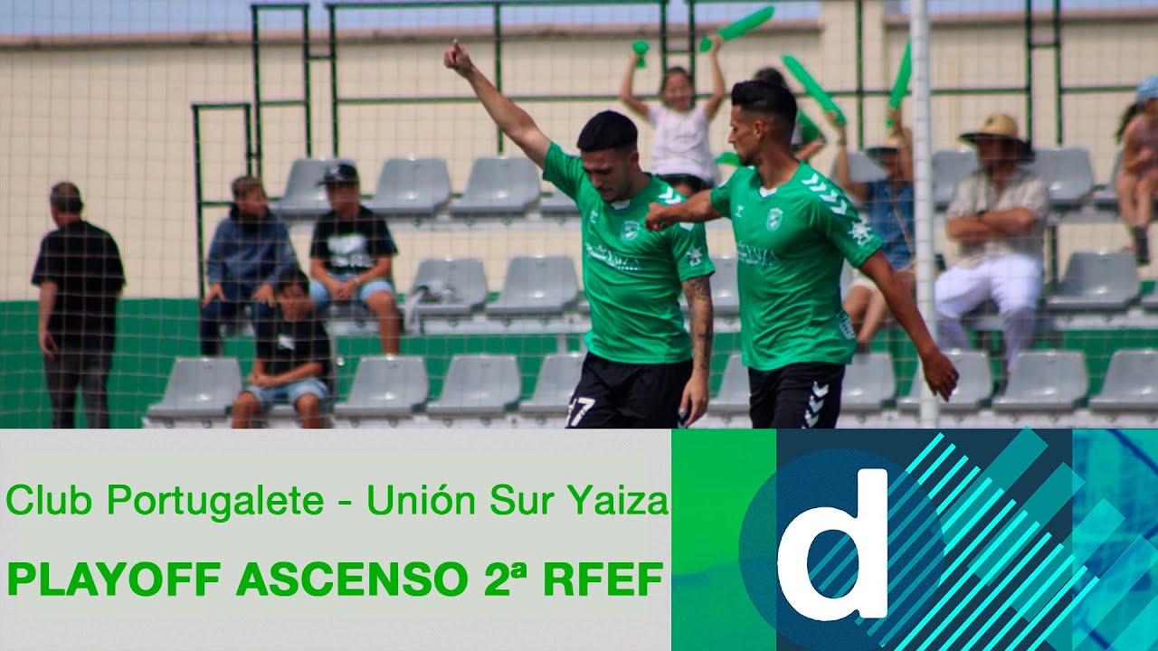 Fútbol. Portugalete-Unión Sur Yaiza, partido de vuelta de ascenso a 2ª RFEF