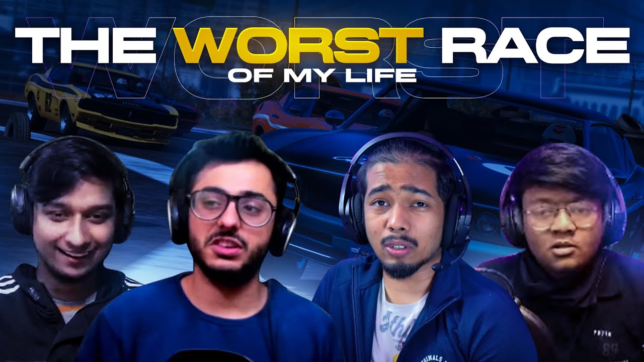 The Worst Race in GTA 5 | Ft. CarryMinati , Gareeb & Daddy | sc0ut