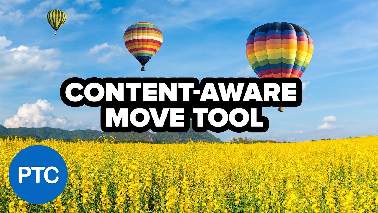 How To Use The CONTENT-AWARE Move Tool in Photoshop - Move or Expand Objects