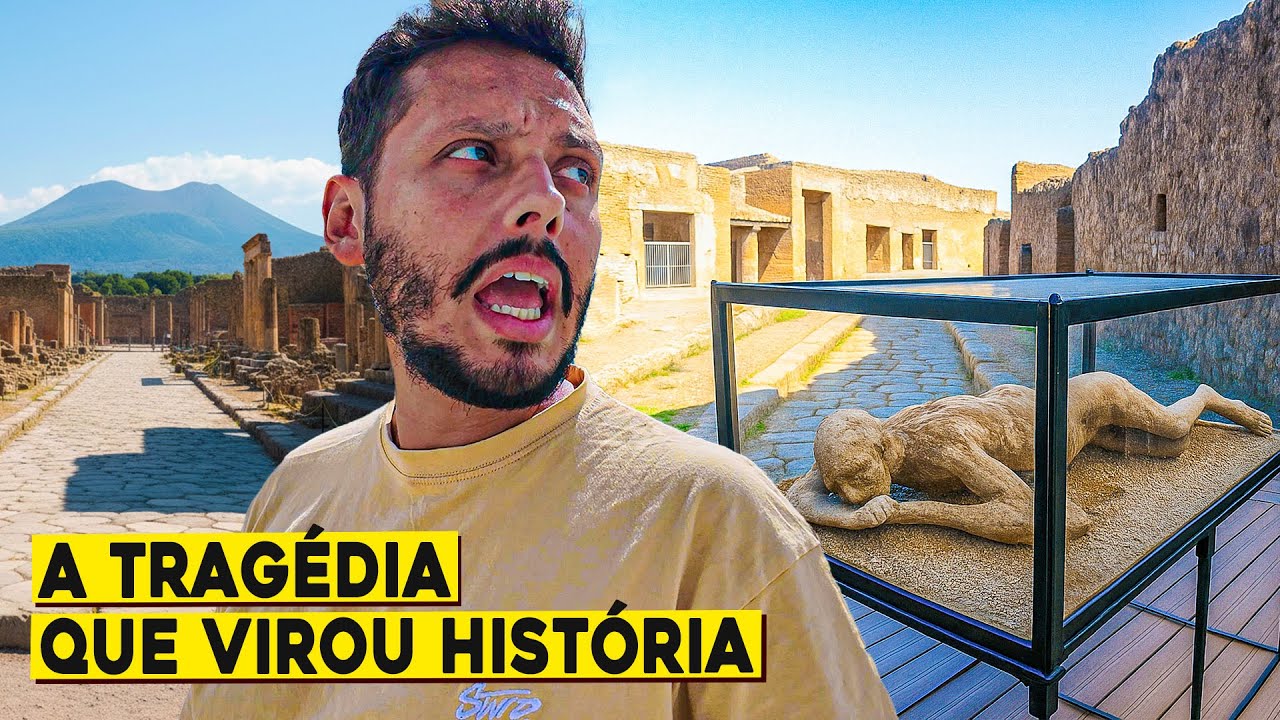 COMO É VISITAR POMPÉIA - A cidade destruída por um vulcão