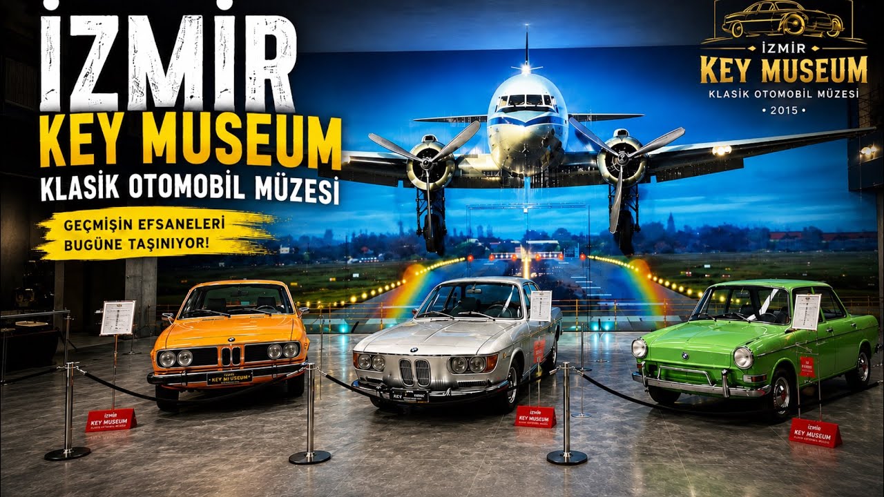 İzmir Key Museum izmir 🚘 En b&uuml;y&uuml;k Klasik Otomobil M&uuml;zesi vlog #araba#bmw#vlog#izmir#mercedes