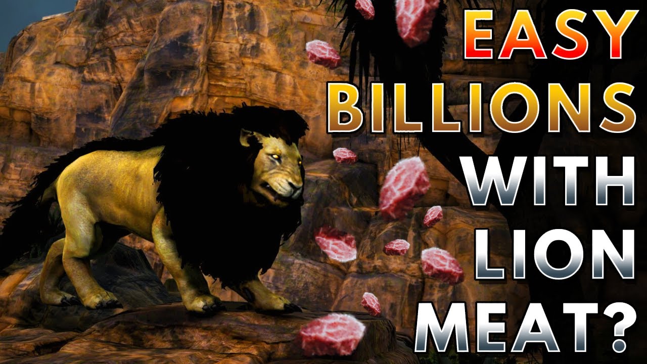 Life Of A Shai #64: Ancado Inner Harbor Lion Butchering! - Black Desert Online