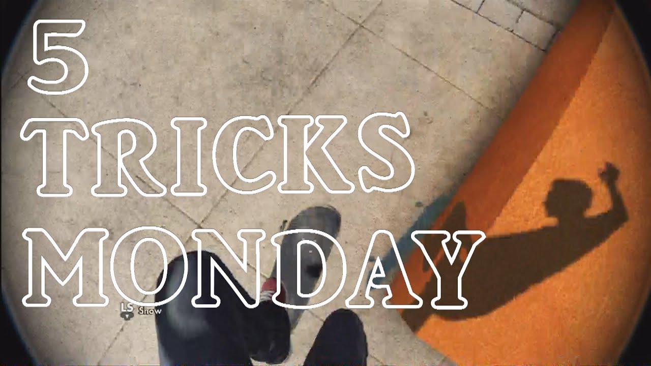5 Tricks Monday at 9th Dimension! (Skate 3 Realistic)
