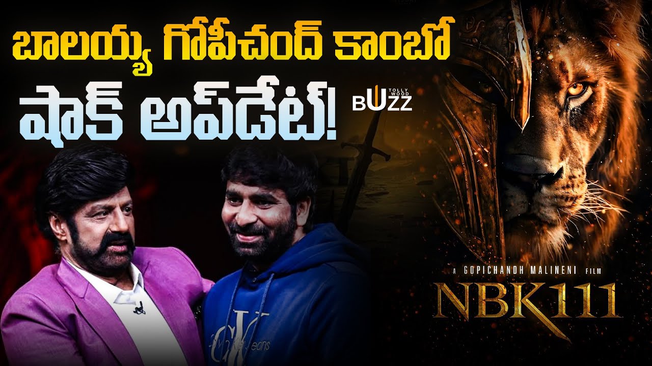 బాలయ్య గోపీచంద్ కాంబో షాక్ అప్‌డేట్ | NBK 111 | Balakrishna Next Movie Update | DECEMBER BLAST 💥