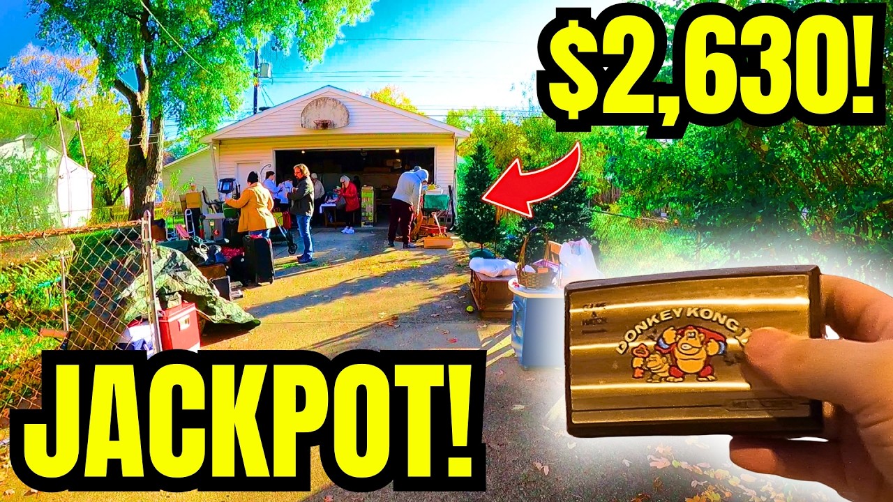 WE FOUND $2,630 IN VALUE AT THESE GARAGE SALES