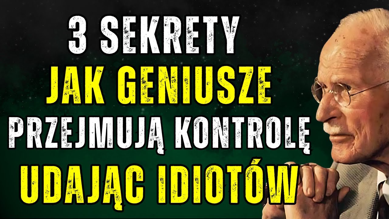 3 SEKRETY Carla Junga: jak geniusze kontrolują, udając „idiotów”