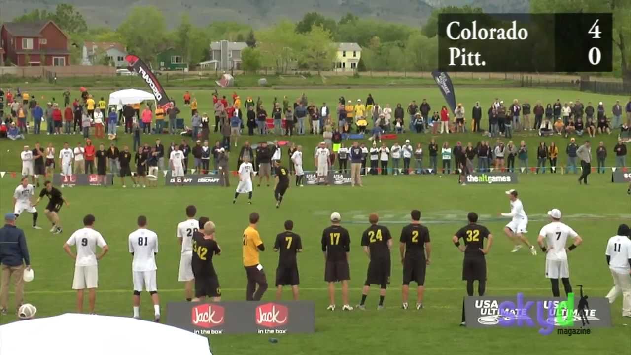 2011 College Championships: Colorado v. Pitt - Quarterfinal Game