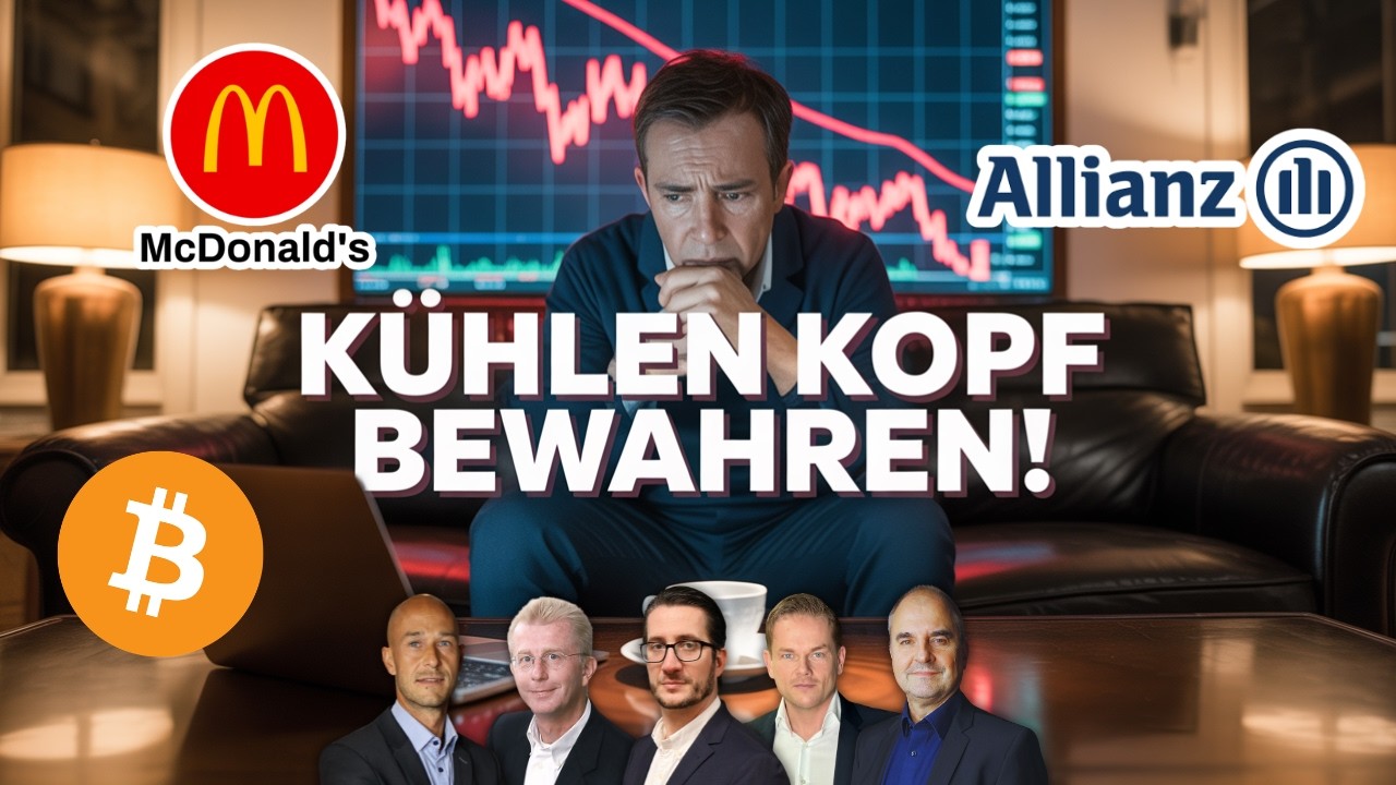 Krieg & Inflation schocken Märkte – Kaufen oder Cash halten? Bitcoin & Allianz im Update