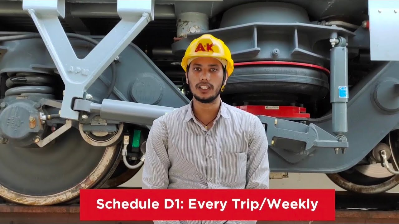 LHB coach  • Schedule D1: Every Trip/Weekly   part 1