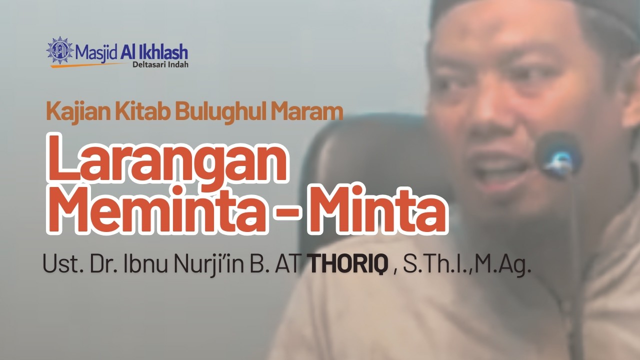 Larangan Meminta - minta