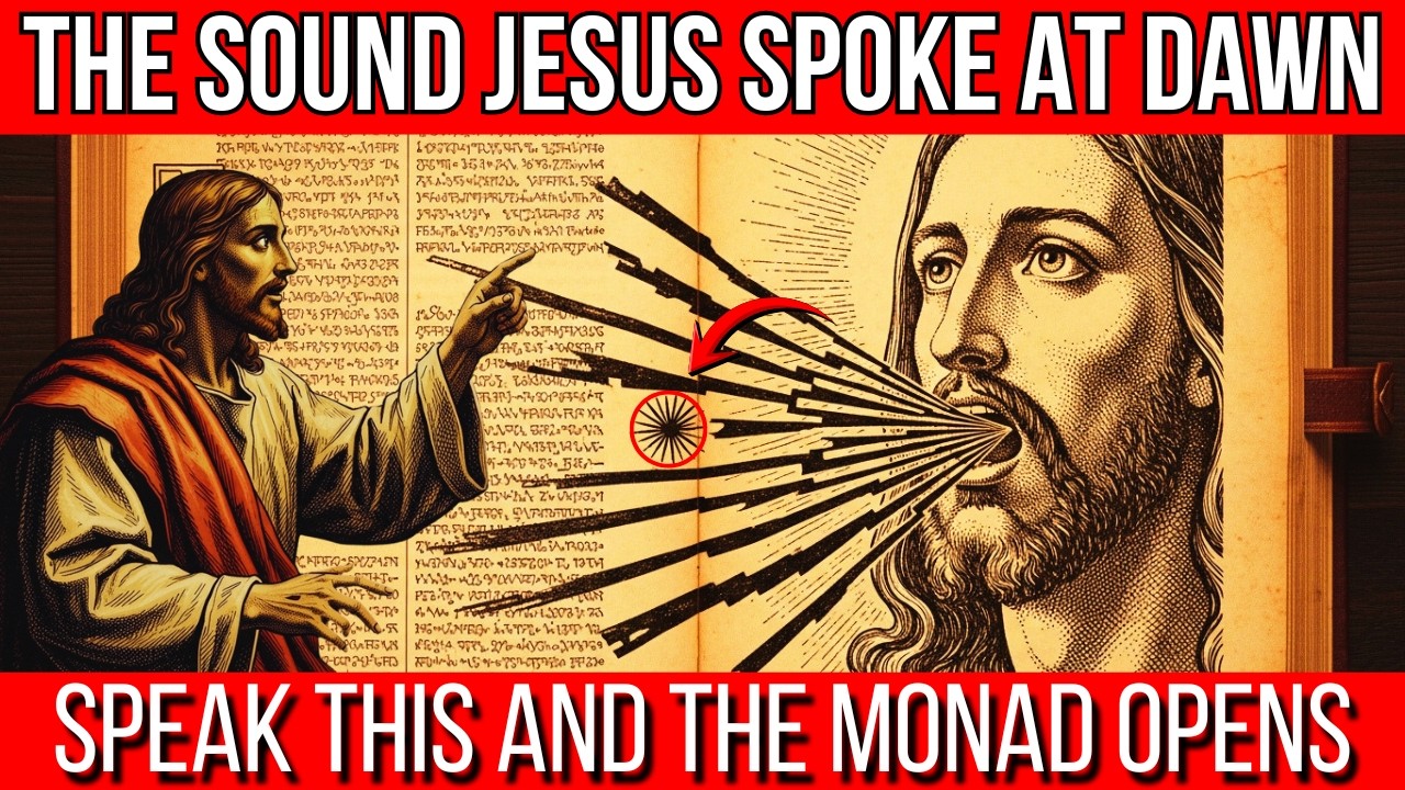 Jesus Revealed The Sacred Sound That Opens The Monad Instantly — Speak It At Dawn