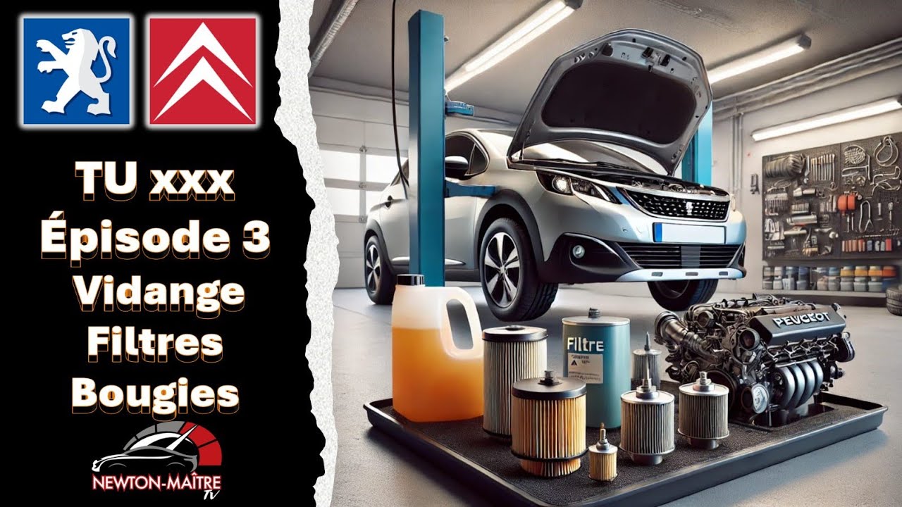 Peugeot/Citroën moteur TU - Ep3 - Vidange et Grand entretien + Redémarrage moteur: Mission Accomplie