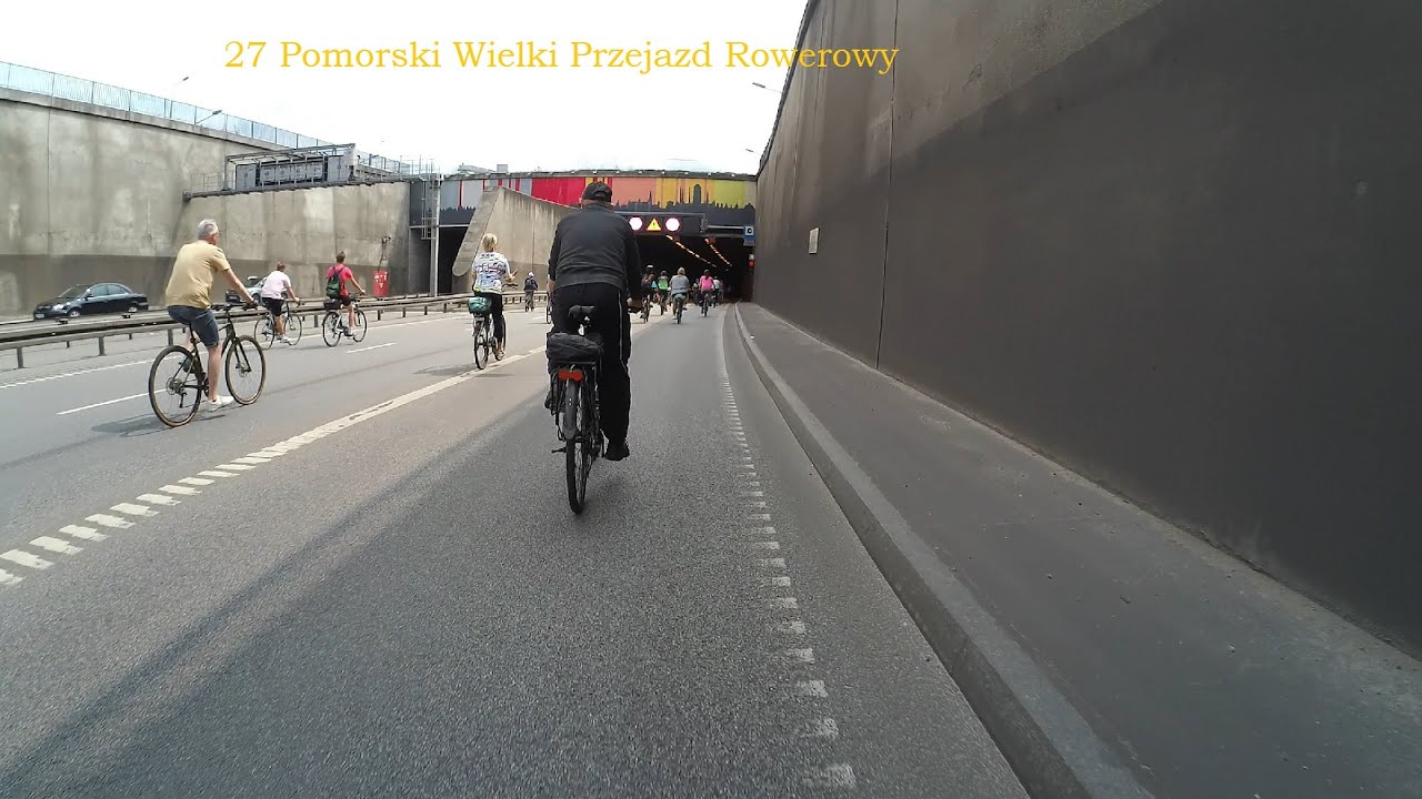 27 Pomorski Wielki Przejazd Rowerowy. Rowerem tunelem Gdańsk