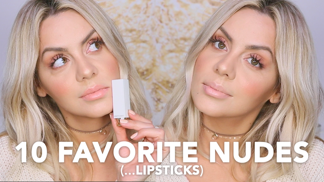 10 Favorite Nude Lipsticks