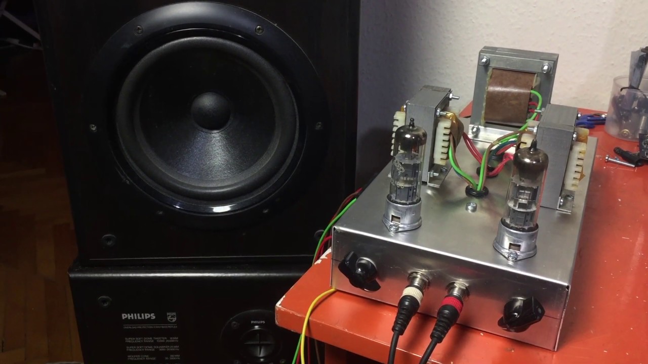 ECL86 SE Stereo HIFI Amplifier Build