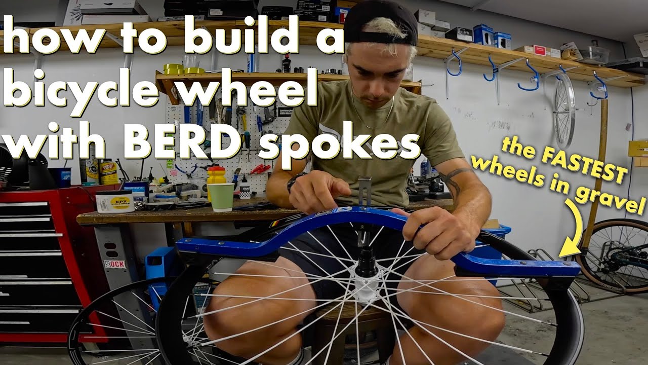 How To Build A Bicycle Wheel With BERD Spokes // The Fastest Gravel Wheels
