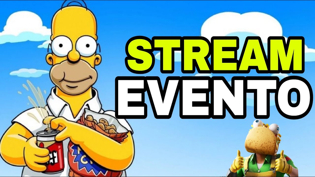 🔴 STREAM EVNTO DE LOS SIMPSON 🍩