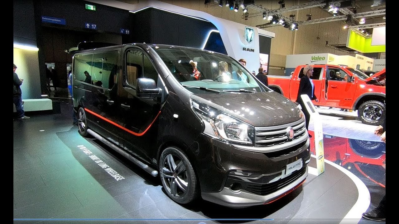 Fiat Talento Combi Van luxury VIP Shuttle bus 6 seater family car auto walkaround and interior V0077