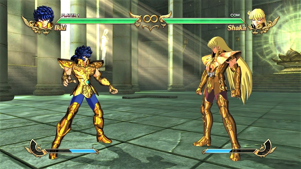 Leo Ikki vs Virgo Shaka (Hardest AI) - Saint Seiya: Soldiers' Soul