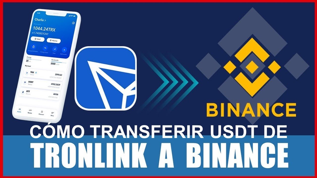 C&Oacute;MO TRANFERIR USDT DE TRONLINK A BINANCE