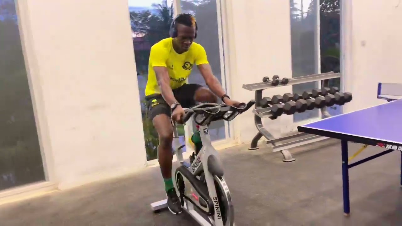 Mazoezi ya kiungo wa Yanga Mukoko Tonombe kuelekea Derby ya Yanga na Simba