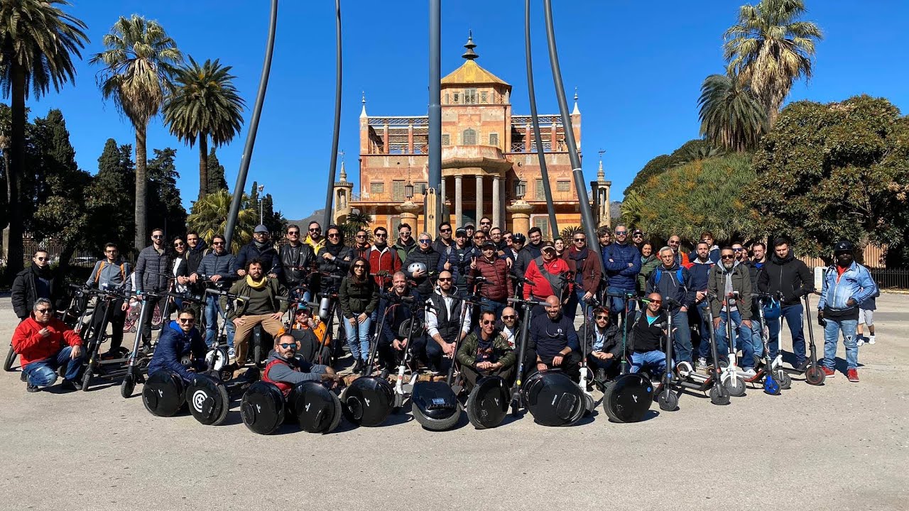 Secondo Raduno Monopattini e Monoruota - Palermo 16 febbraio 2020