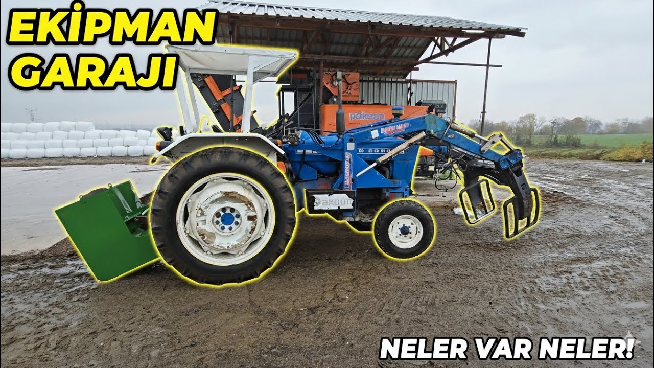 ​BU GARAJDA YOK YOK! | Ekipman Parkurumuzu İnceliyoruz 🚜