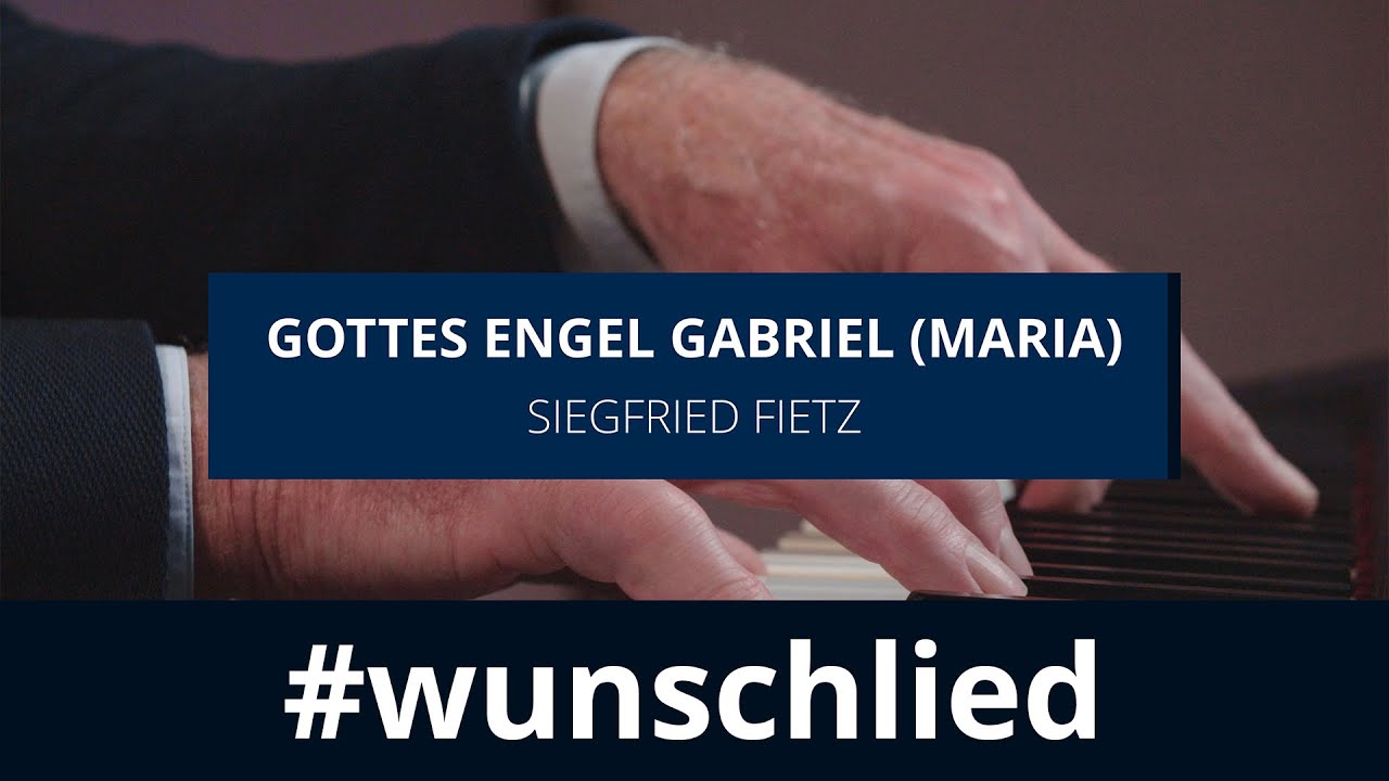 Siegfried Fietz sing 'Gottes Engel Gabriel (Maria)' #wunschlied