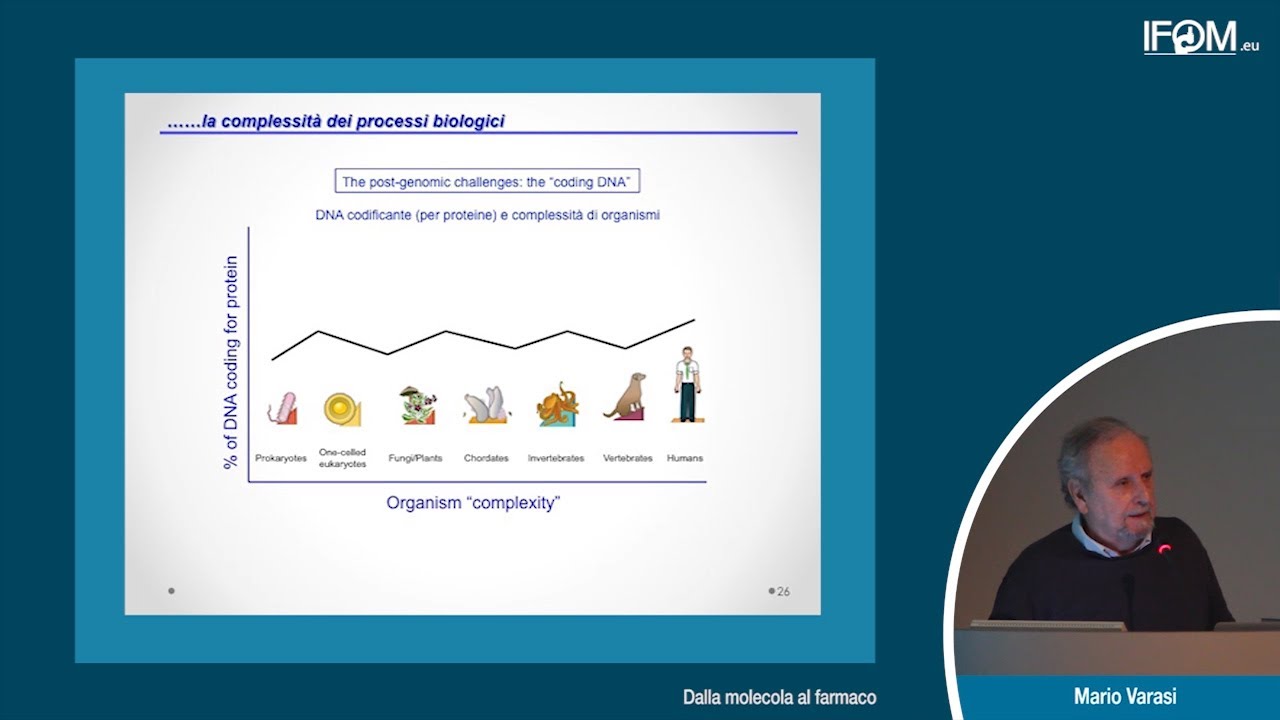 Dalla molecola al farmaco - Mario Varasi, IFOM