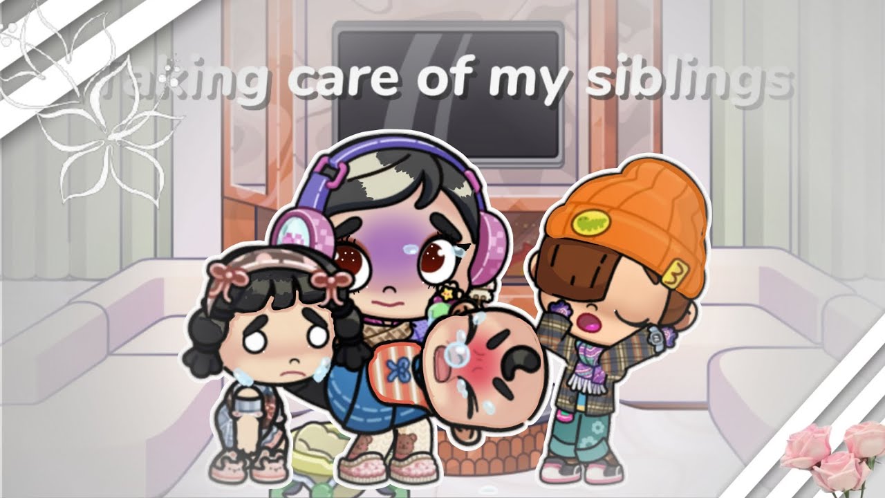Taking care of my siblings👦👧 l Voiced 🔊 l Avatar World 🌎