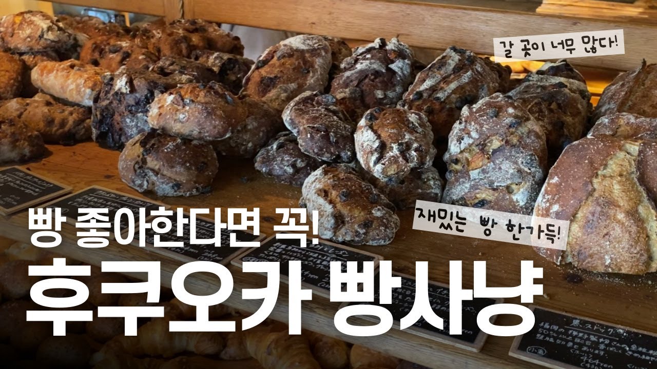 🇯🇵이런 곳도 있었어? 후쿠오카 빵맛집 투어🥐3일간 빵집만 11곳 | 스톡, 아맘다코탄, 동크 등 Fukuoka bakery hopping