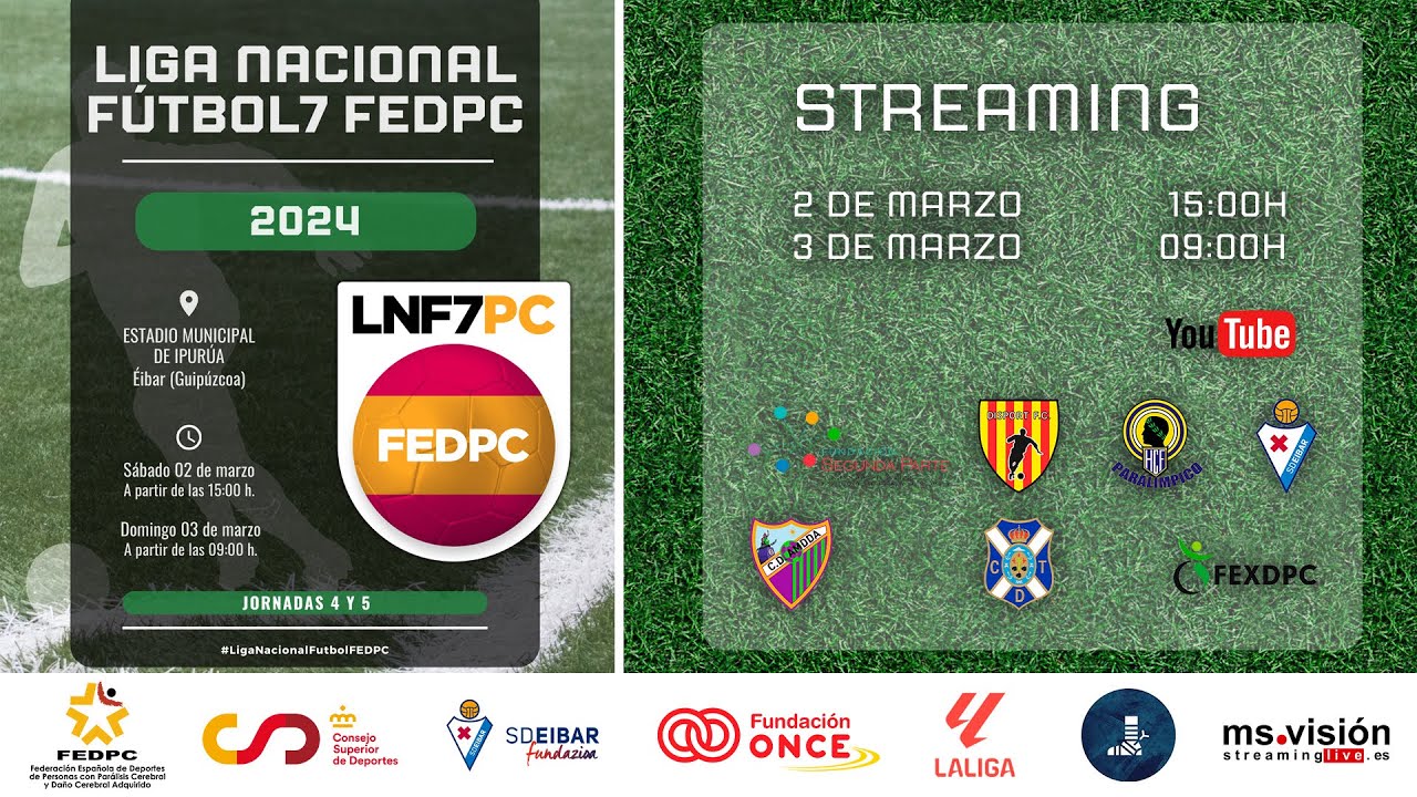 LIGA NACIONAL FÚTBOL 7 FEDPC 2024 - JORNADA 4 // HÉRCULES VS DISPORT