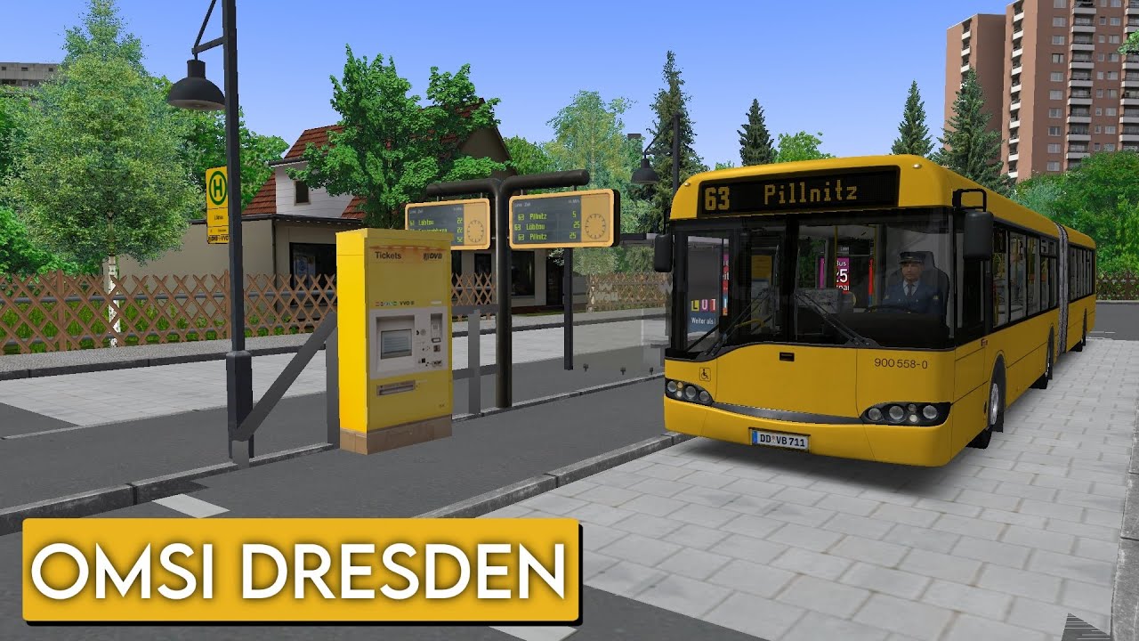 Eine Tour durch Dresden - Solaris Urbino II | Let's Play OMSI 2 #209