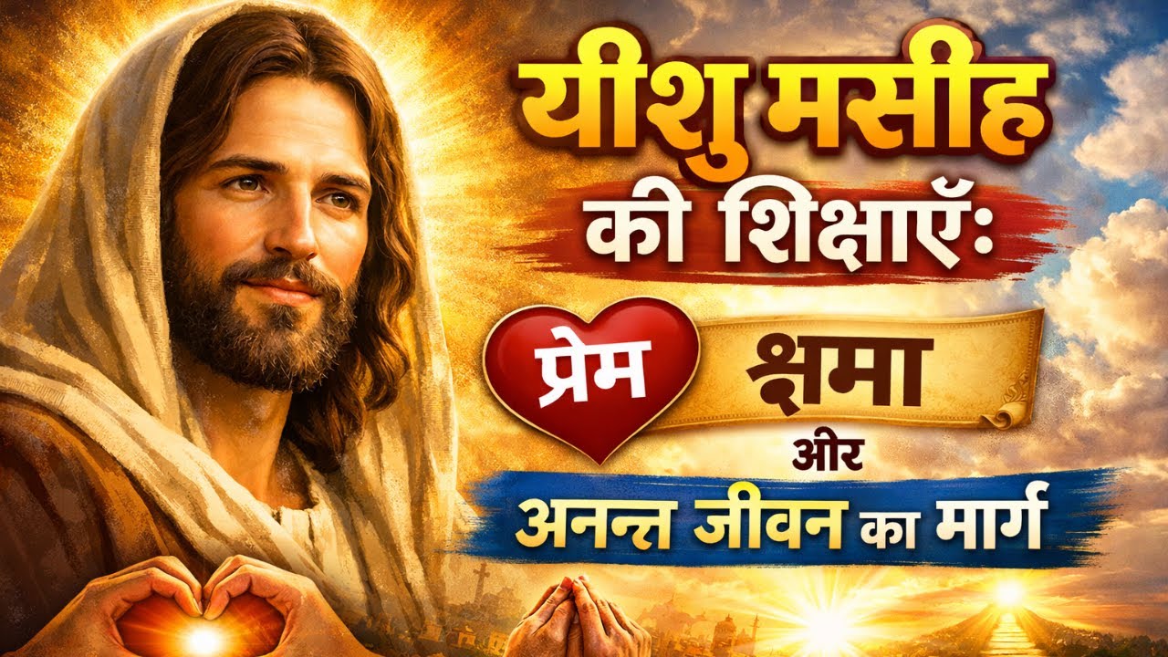 यीशु मसीह की शिक्षाएँ: प्रेम, क्षमा और अनन्त जीवन का मार्ग