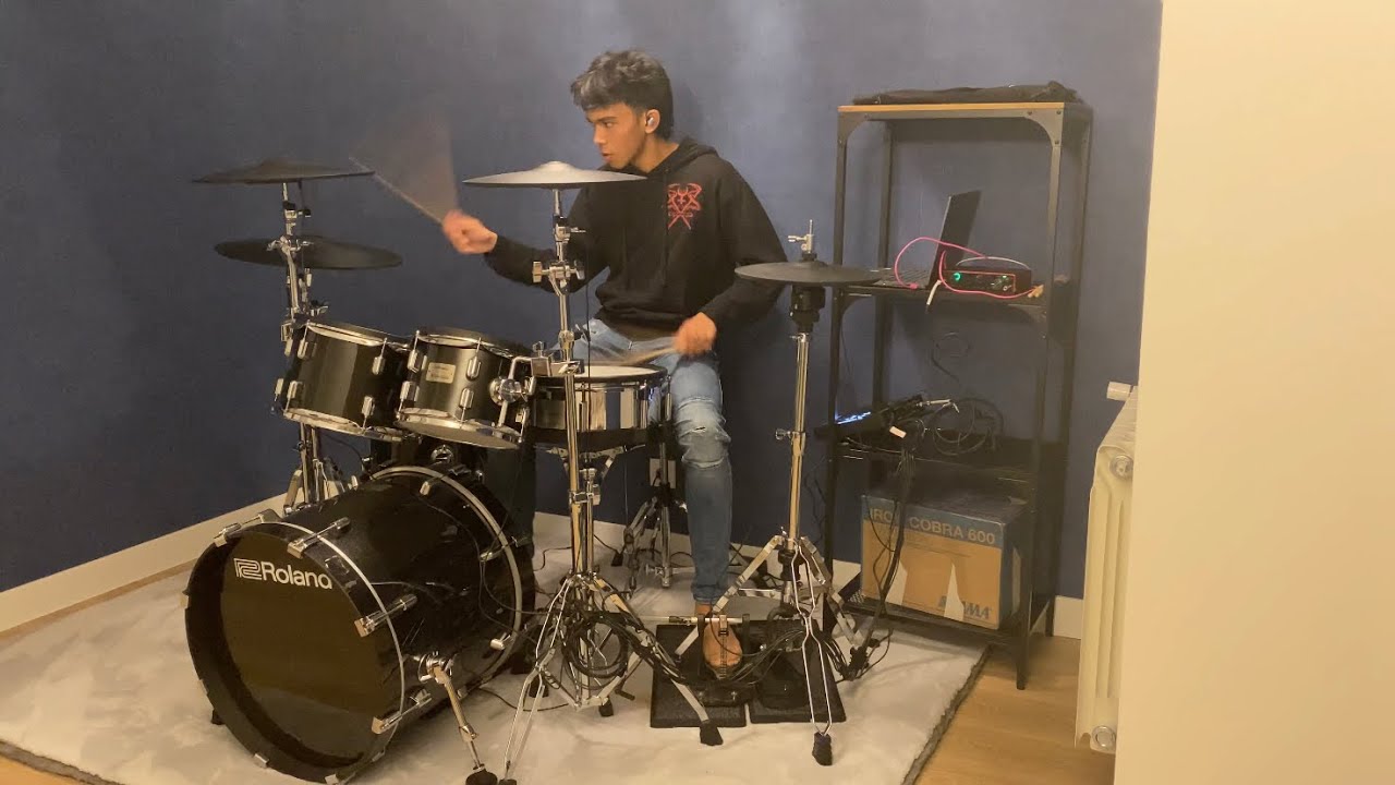 Synthwave Vegan - Veil of Maya - Drum Cover