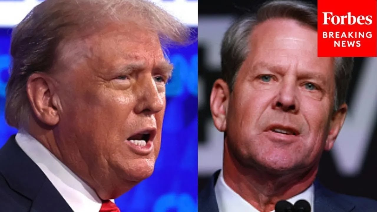Trump Attacks Georgia Republicans Brian Kemp And Brad Raffensperger At Rally In Atlanta, GA