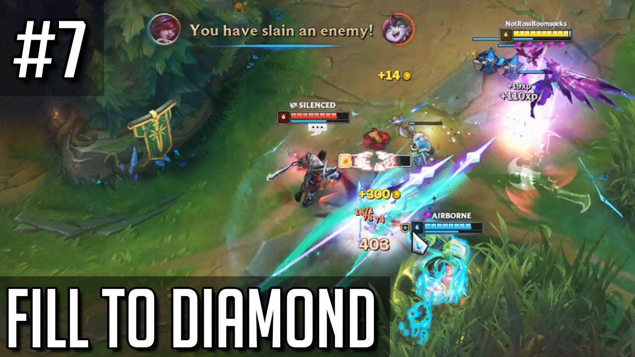 League of Legends Fill to Diamond but it's only wins this time