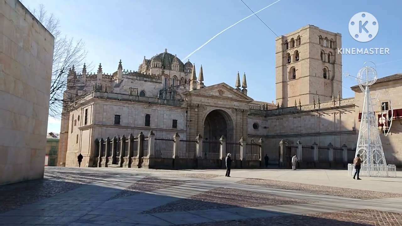 Repique de campanas en la Catedral de Zamora.