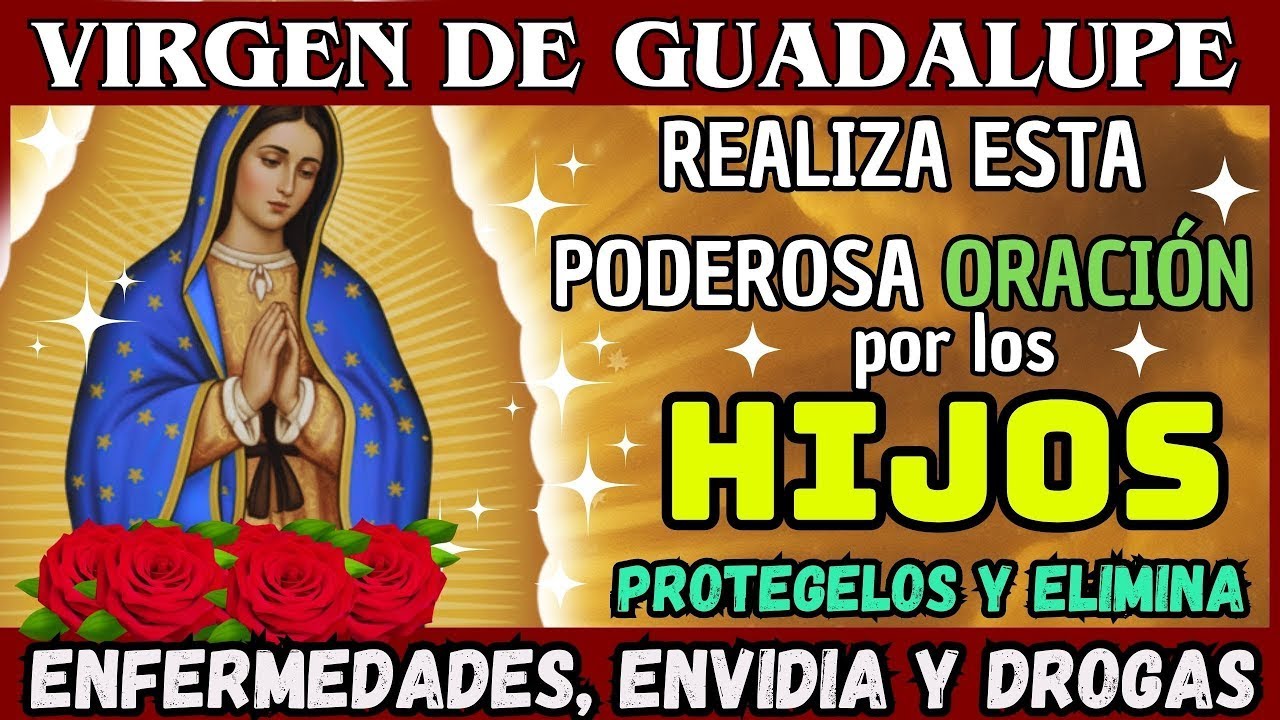 SANTO ROSARIO A LA VIRGEN DE GUADALUPE  💖 PROTEGE A TUS HIJOS HOY VIERNES 30 DE ENERO DEL 2026
