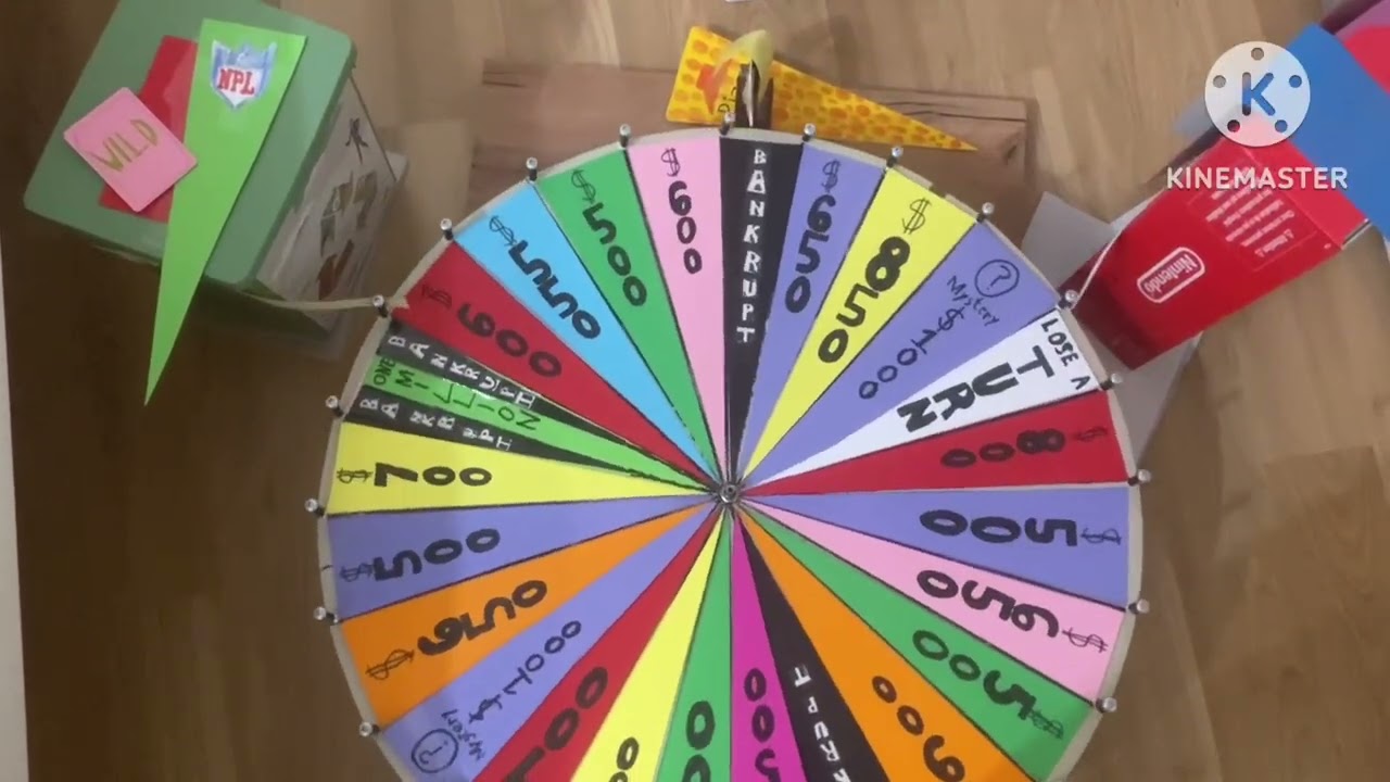 My Homemade Wheel Of Fortune Wedge Project #1 (REUPLOADED)