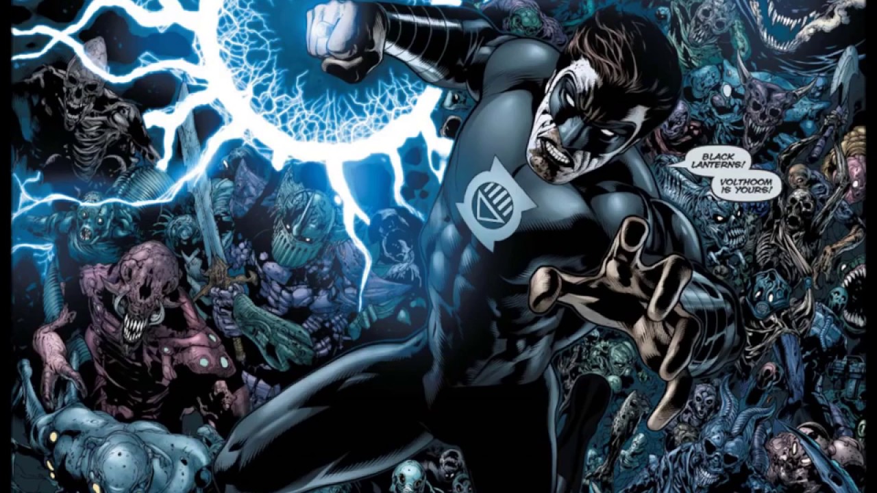 Blackest Night  Black Lantern Corps Tribute Falling inside the Black
