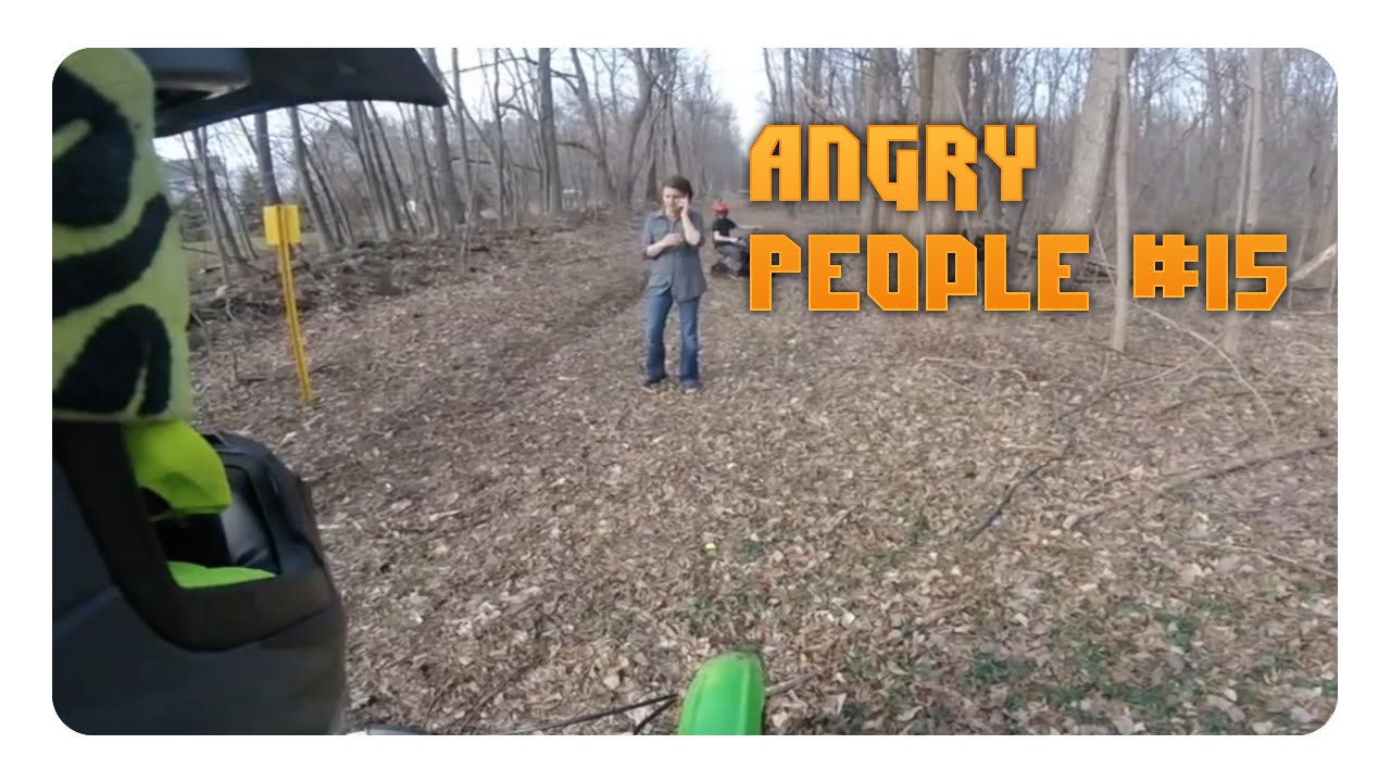 Angry People attack Motocross/Enduro driver #15 | Decry | 2016 |